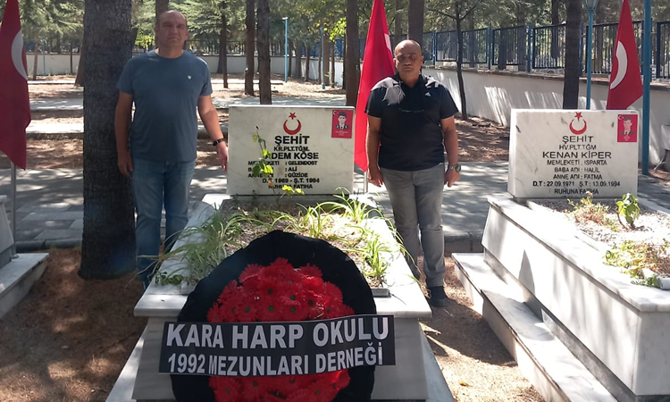 Şehit Adem KÖSE'yi Kabri Başında Andık