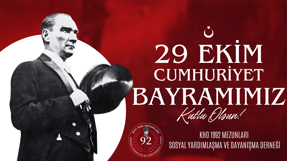 Cumhuriyetimizin 102'nci Yılı Kutlu Olsun!